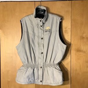 Parelli Collection tan riding vest, size XL
